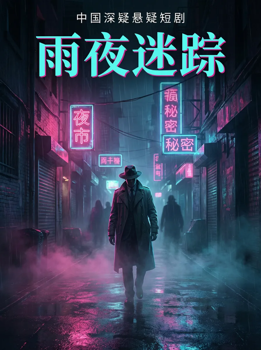 韩国女主播下载 悬疑追踪短剧 - 雨夜迷踪海报